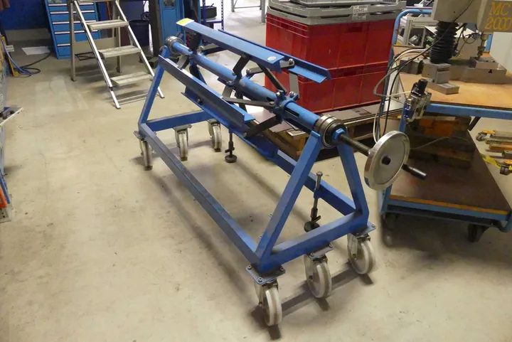 Coilwagen/Abrollhaspel, ohne Inhalt